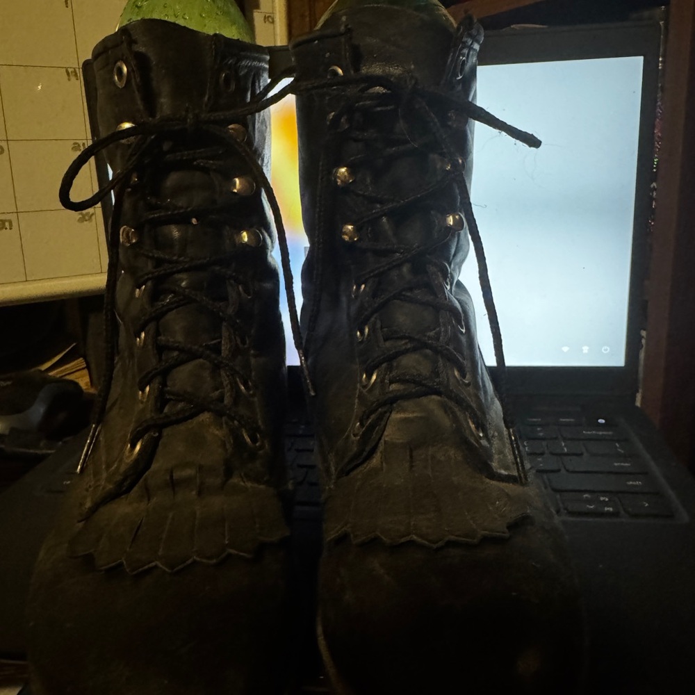 Laredo Dark Leather Footwear